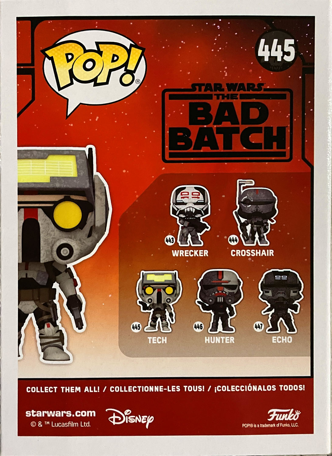 Tech 444 - Funko (Pop! Star Wars) action figure collectible - Main Image 2