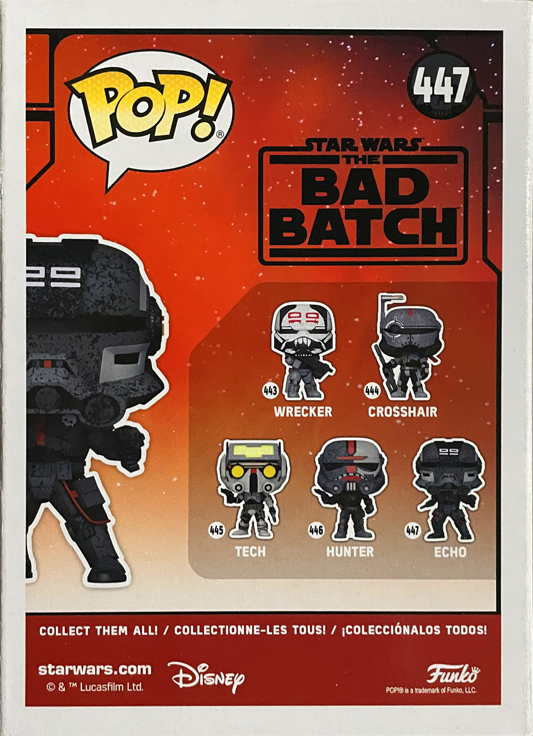 Echo 447 - Funko (Pop! Star Wars) action figure collectible - Main Image 2