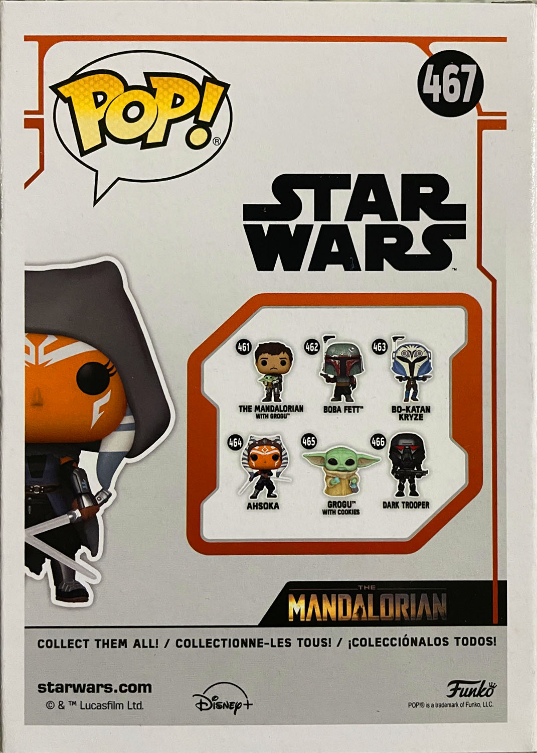 Ahsoka 467 - Funko (Pop! Star Wars) action figure collectible - Main Image 2