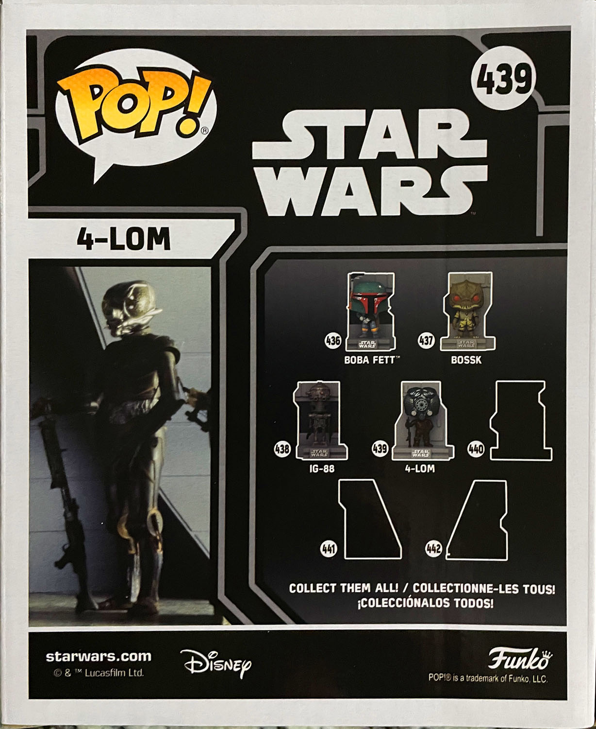 4-LOM Deluxe 439 - Funko (Pop! Star Wars) action figure collectible - Main Image 2
