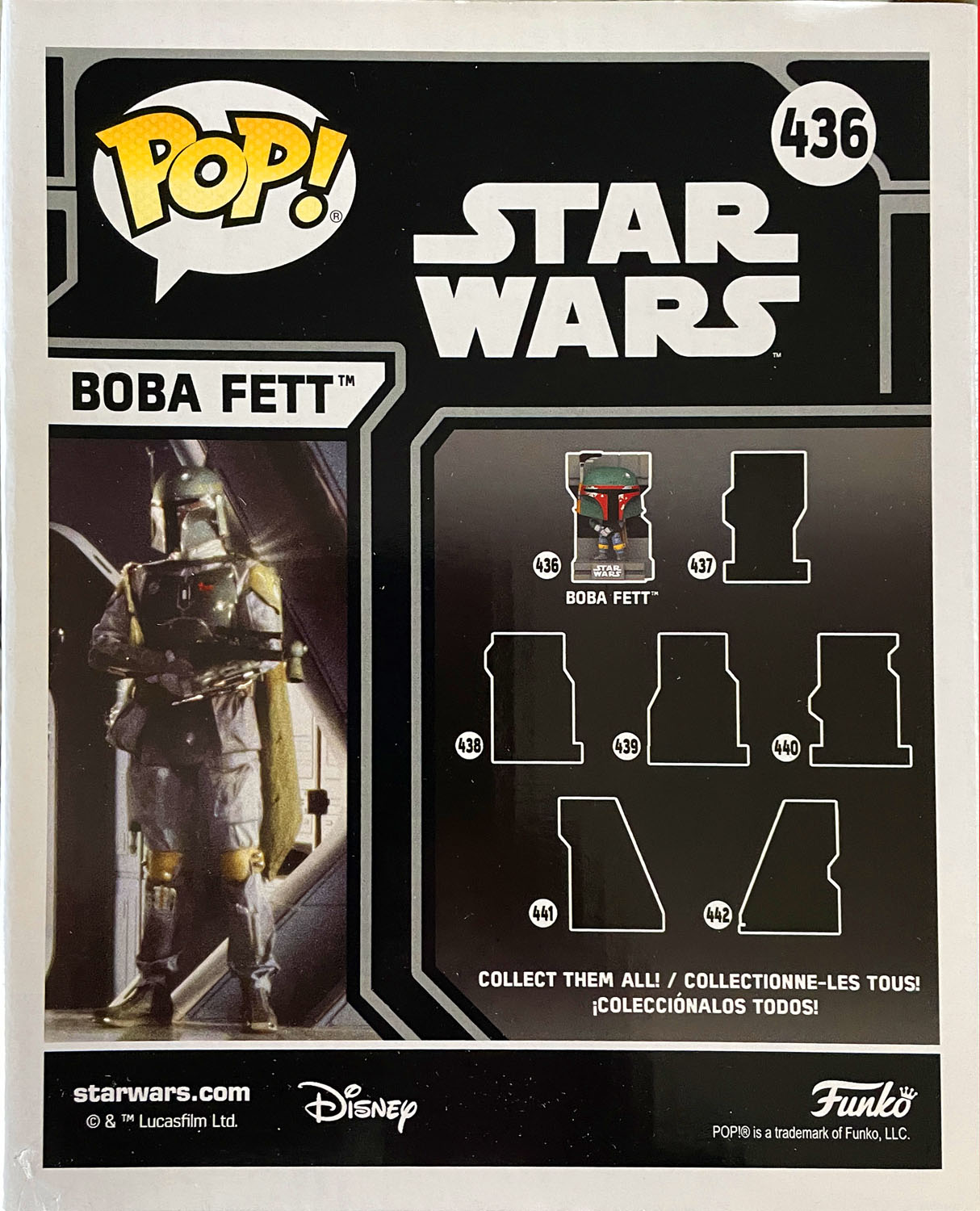 Boba Fett Deluxe 436 - Funko (Pop! Star Wars) action figure collectible - Main Image 2