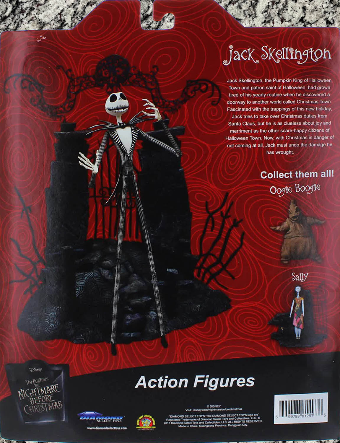 Jack Skellington - Diamond Select (Nightmare Before Christmas) action figure collectible - Main Image 2