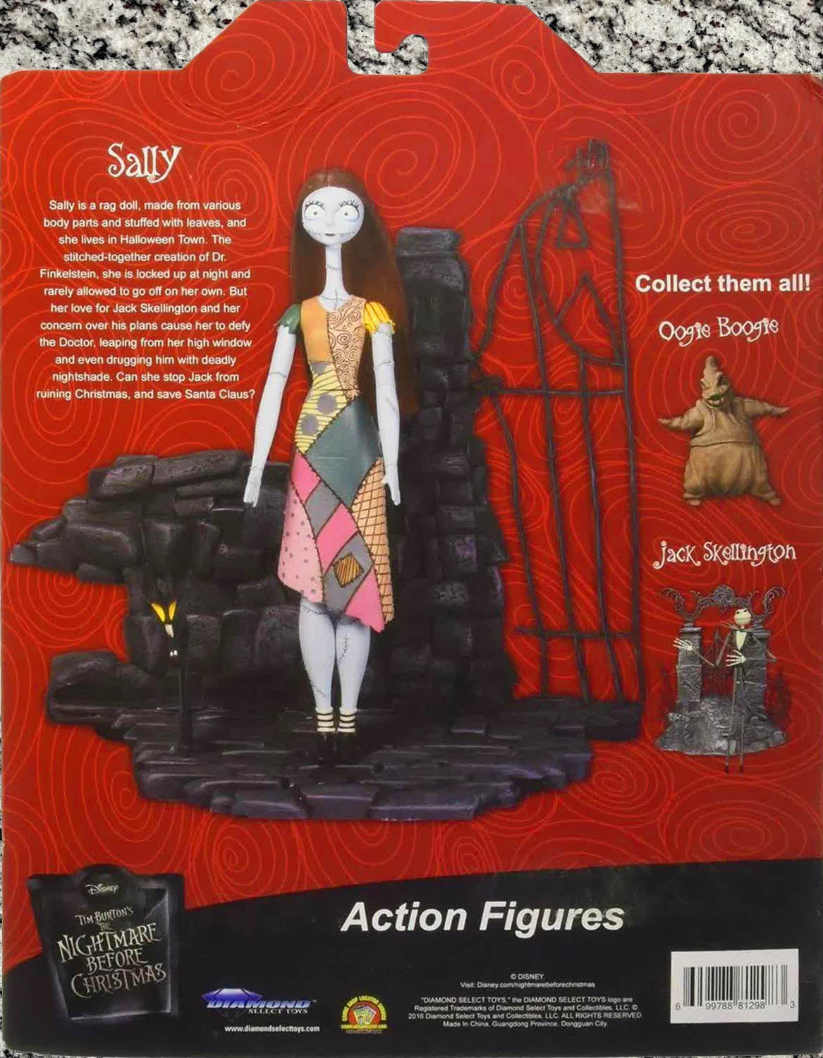 Sally - Diamond Select (Nightmare Before Christmas) action figure collectible - Main Image 2