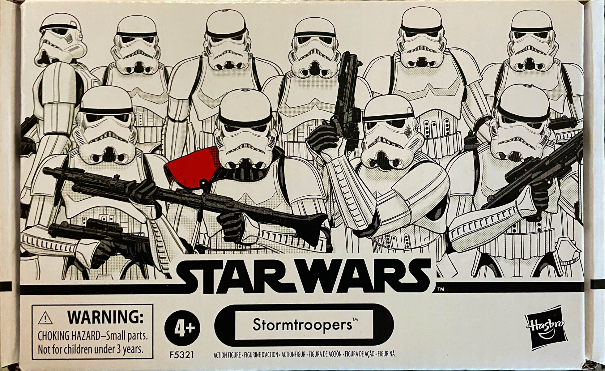 Star Wars Stormtrooper 4-Pack - Disney/Hasbro (Star Wars The Vintage Collection) action figure collectible - Main Image 1