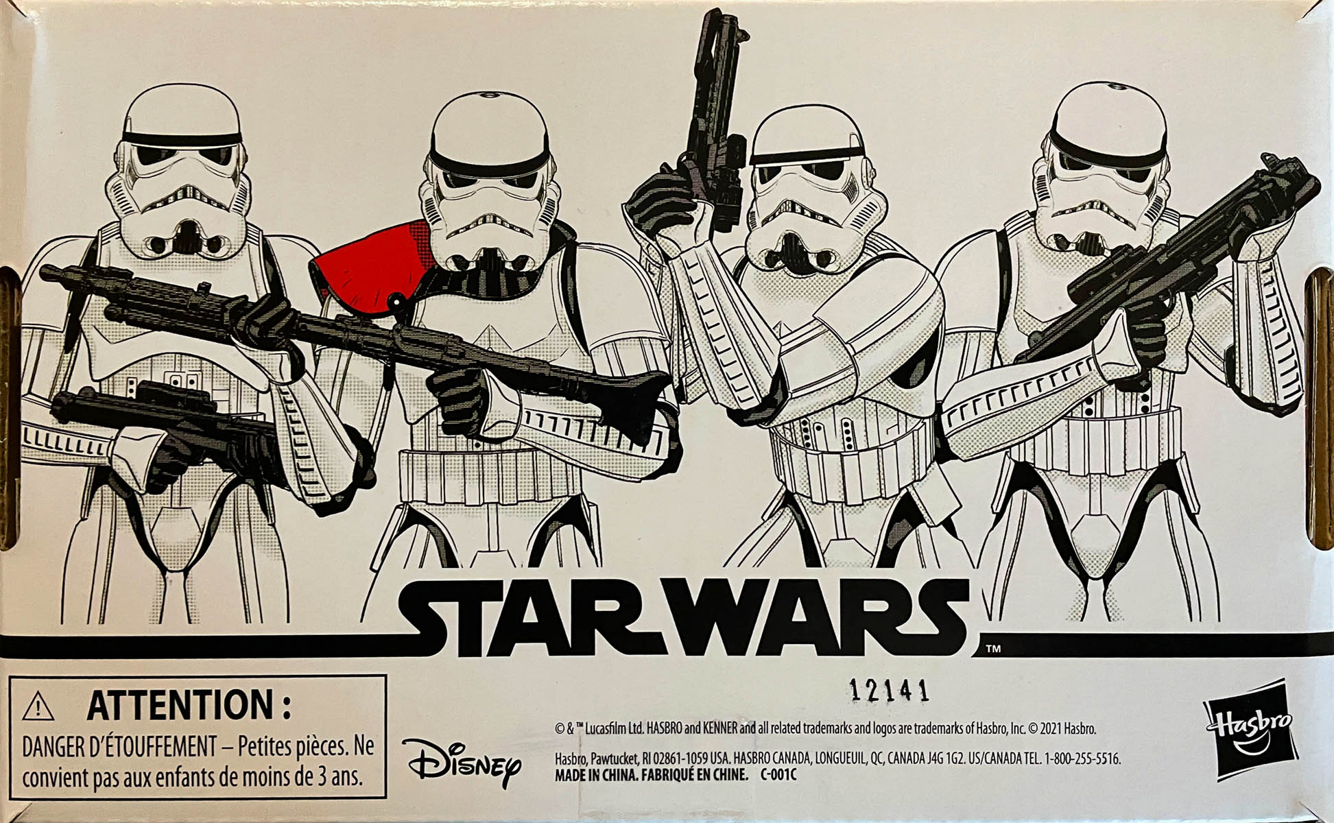 Star Wars Stormtrooper 4-Pack - Disney/Hasbro (Star Wars The Vintage Collection) action figure collectible - Main Image 2