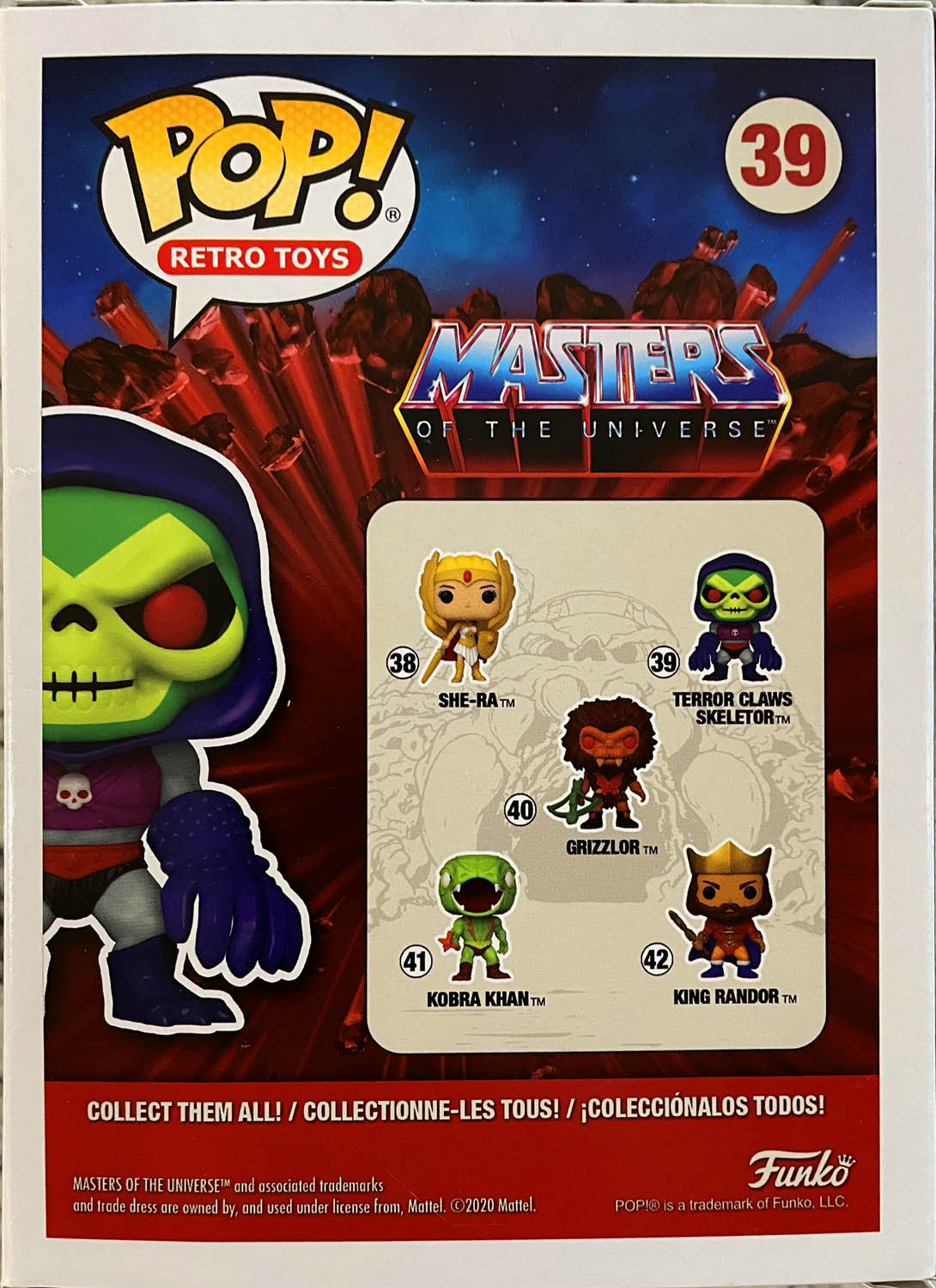 Terror Claw Skeletor 39 - Funko (POP! Retro Toys) action figure collectible - Main Image 2