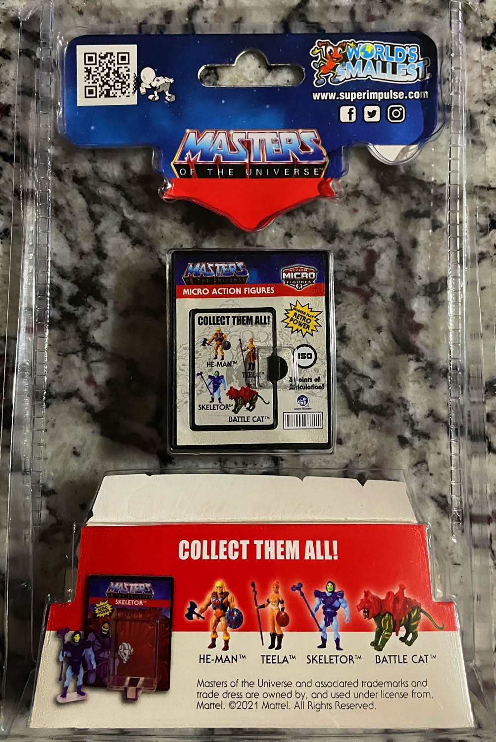 Skeletor - World’s Smallest Toys (Masters Of The Universe) action figure collectible - Main Image 2