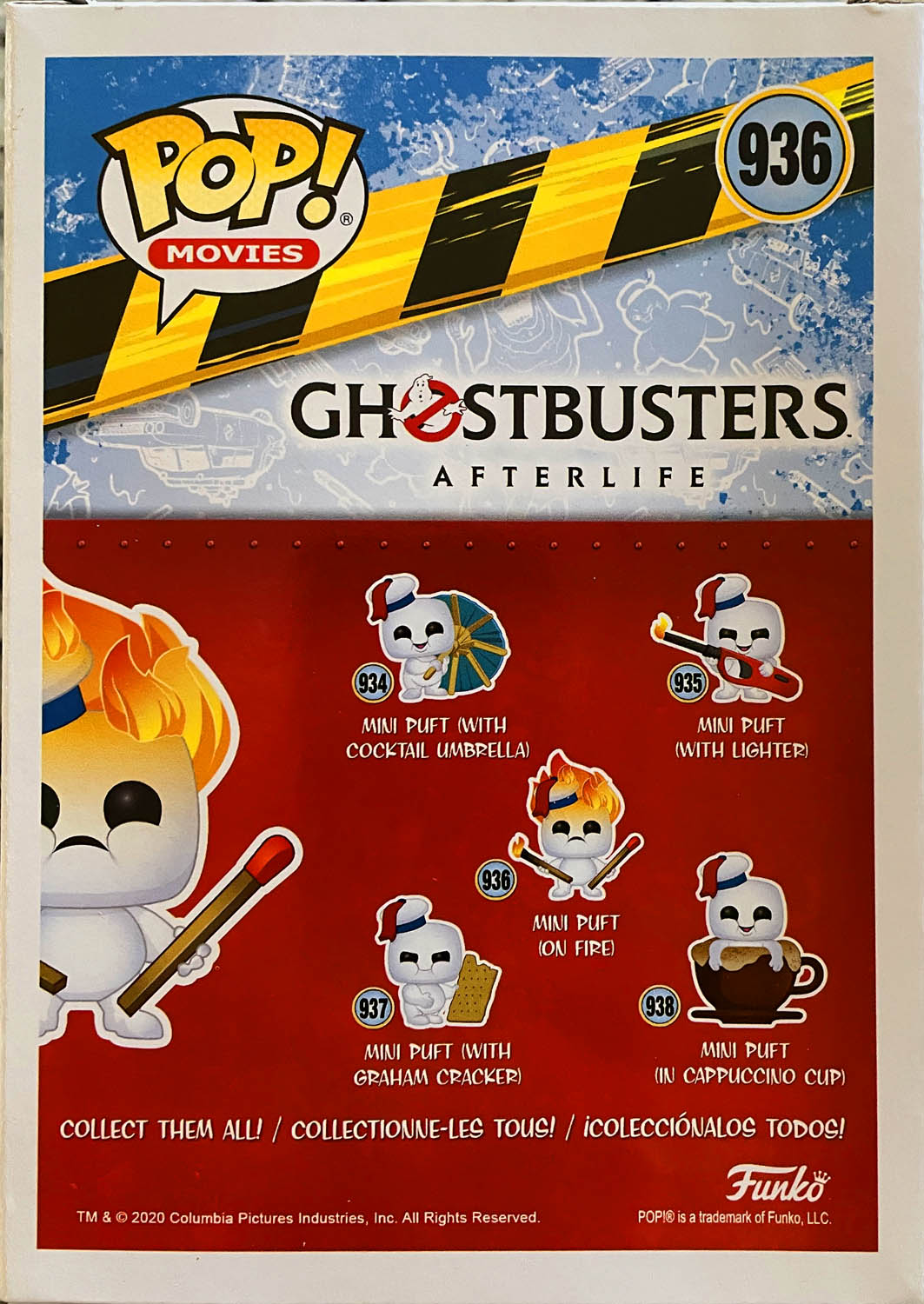 Mini Puff on Fire 936 - Funko (Pop! Movies) action figure collectible - Main Image 2