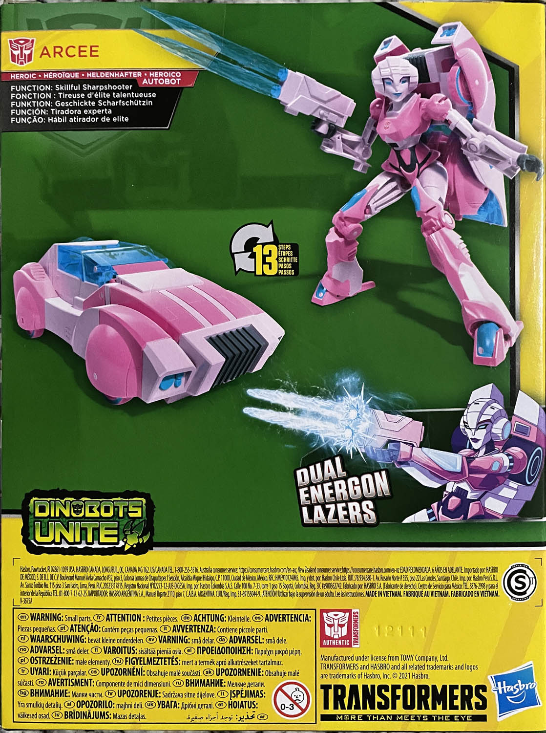 Arcee - Hasbro (Action Attack) action figure collectible - Main Image 2