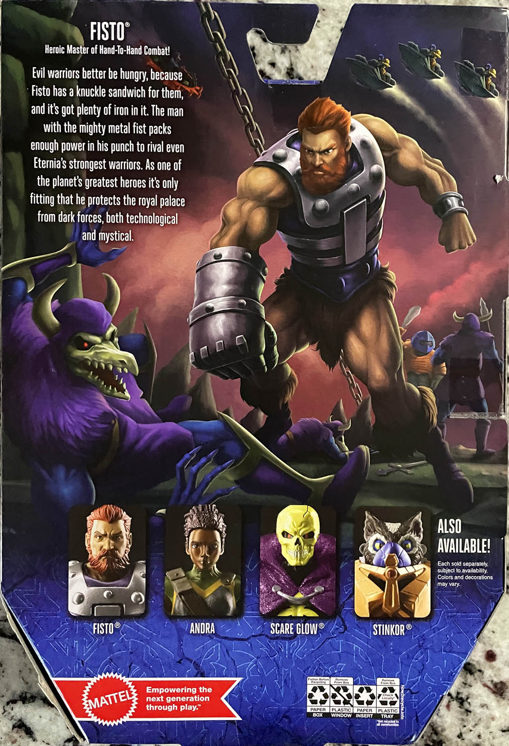 Fisto - Masters of the Universe (Revelation Heroes) action figure collectible - Main Image 2