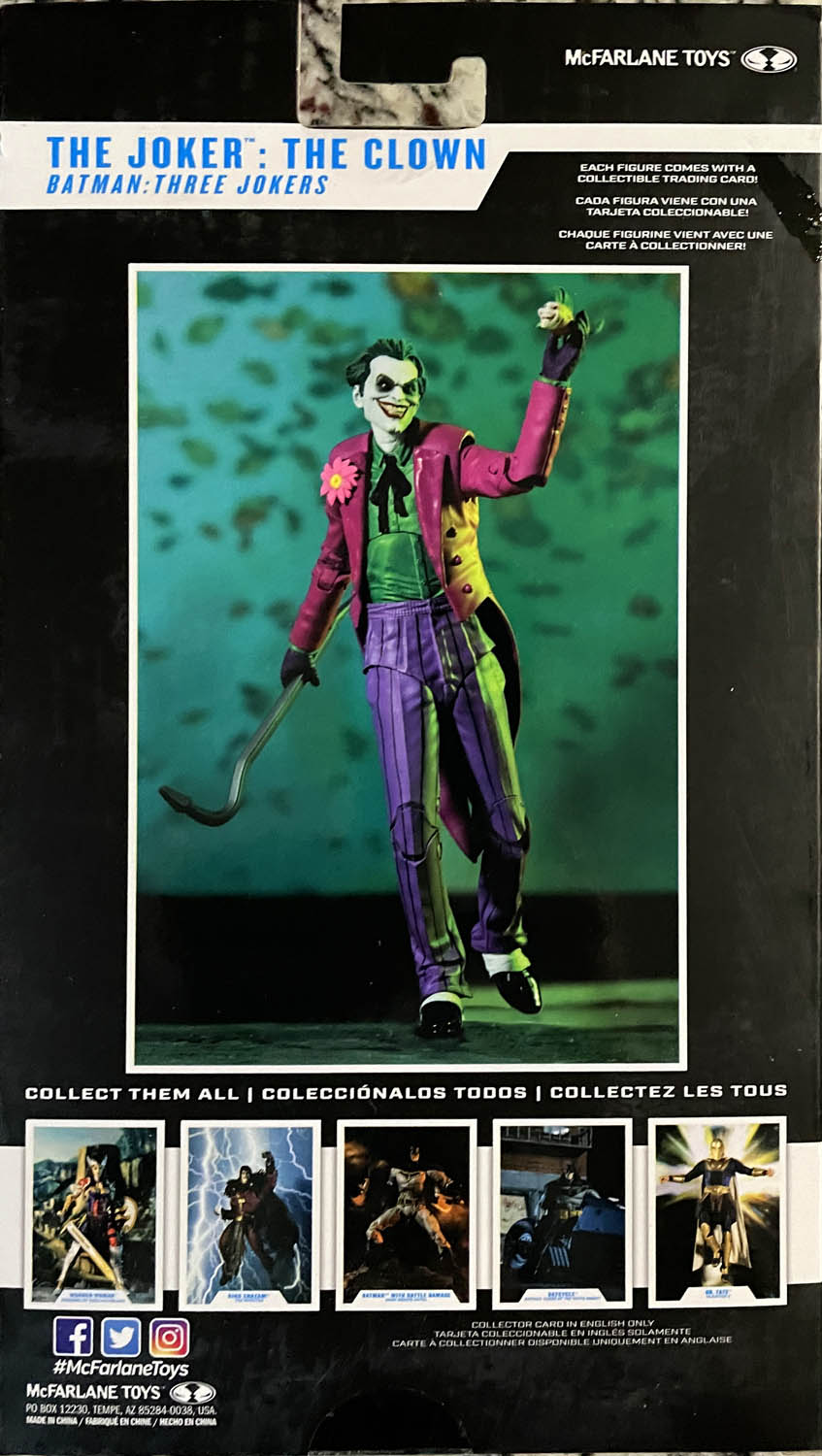 The Joker - The Clown - McFarlane Toys (DC Multiverse) action figure collectible - Main Image 2