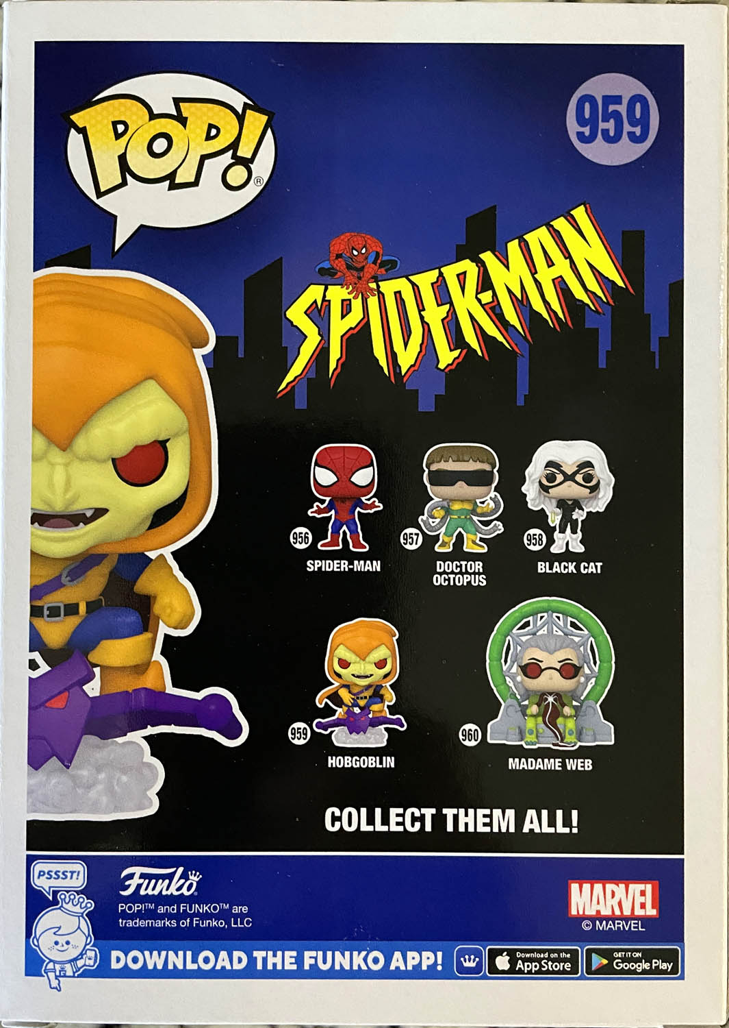 Hobgoblin 959 - Funko (POP! MARVEL) action figure collectible - Main Image 2