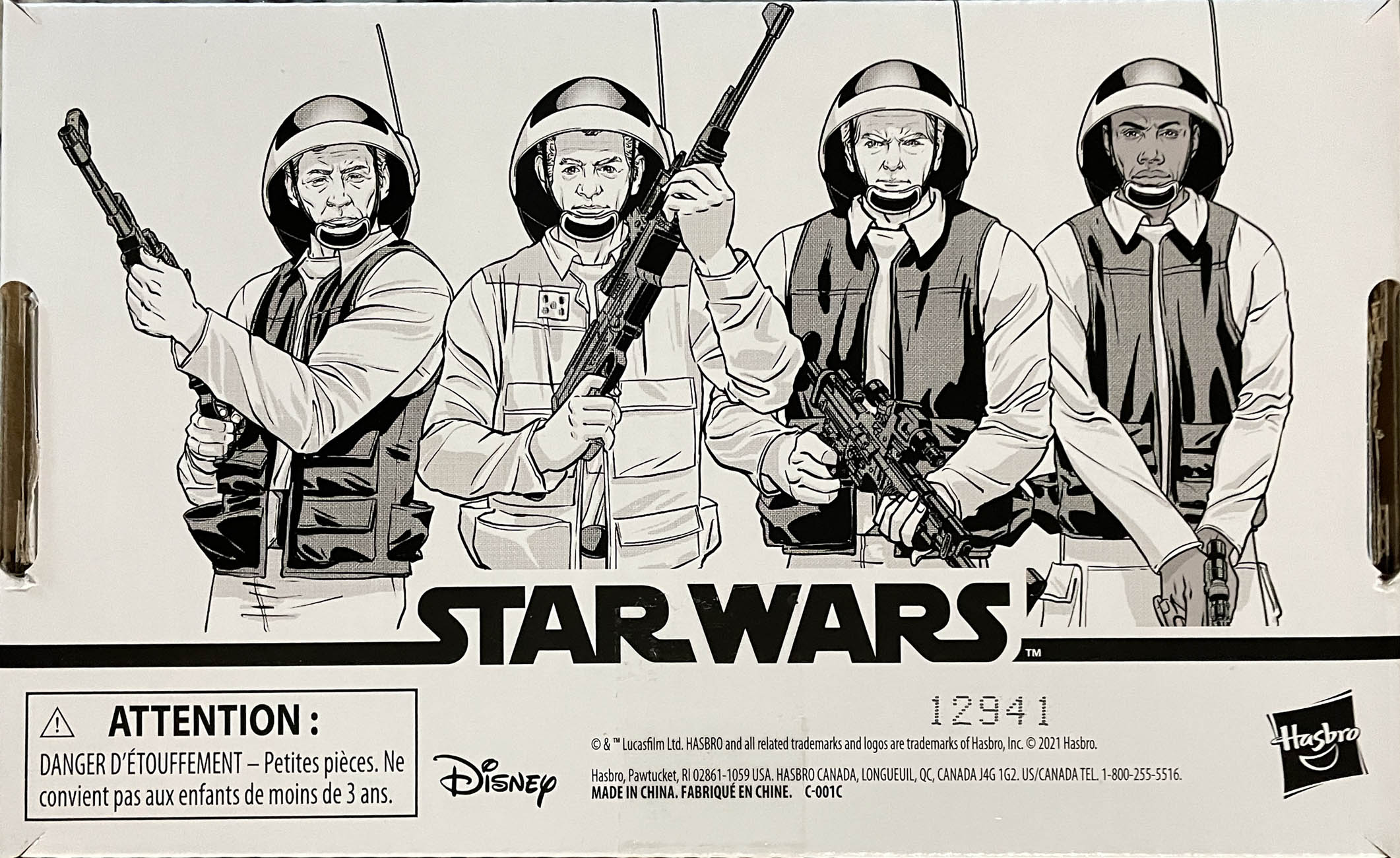 Star Wars Rebel Fleet Trooper 4-Pack - Kenner/Hasbro (Star Wars The Vintage Collection) action figure collectible - Main Image 2