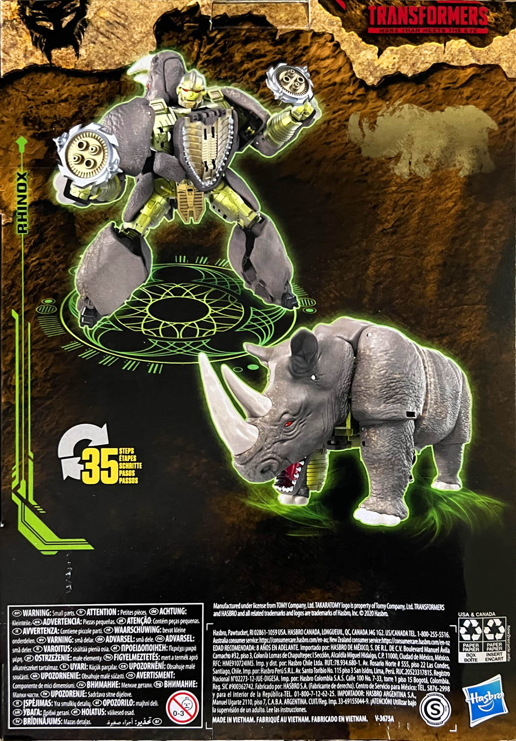 Rhinox - Hasbro (Transformers: Kingdom War for Cybertron) action figure collectible - Main Image 2