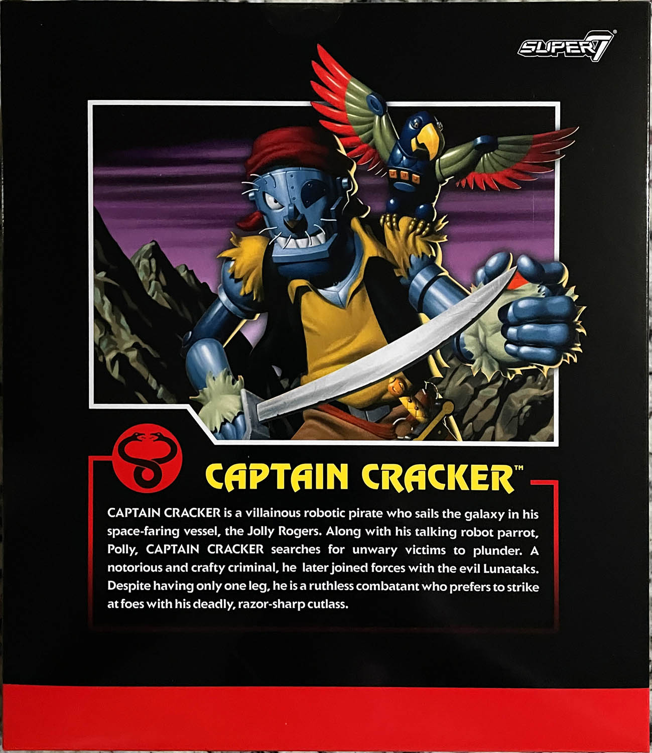 Captain Cracker - Super 7 (Thundercats) action figure collectible - Main Image 2