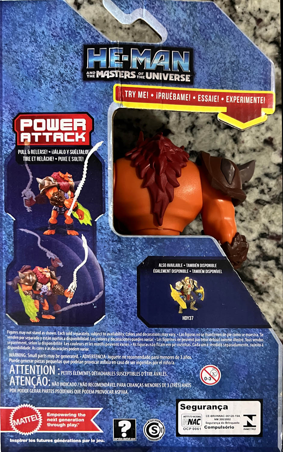 Beast Man Deluxe (Power Attack) - Mattel (He-man And The Masters Of The Universe) action figure collectible - Main Image 2
