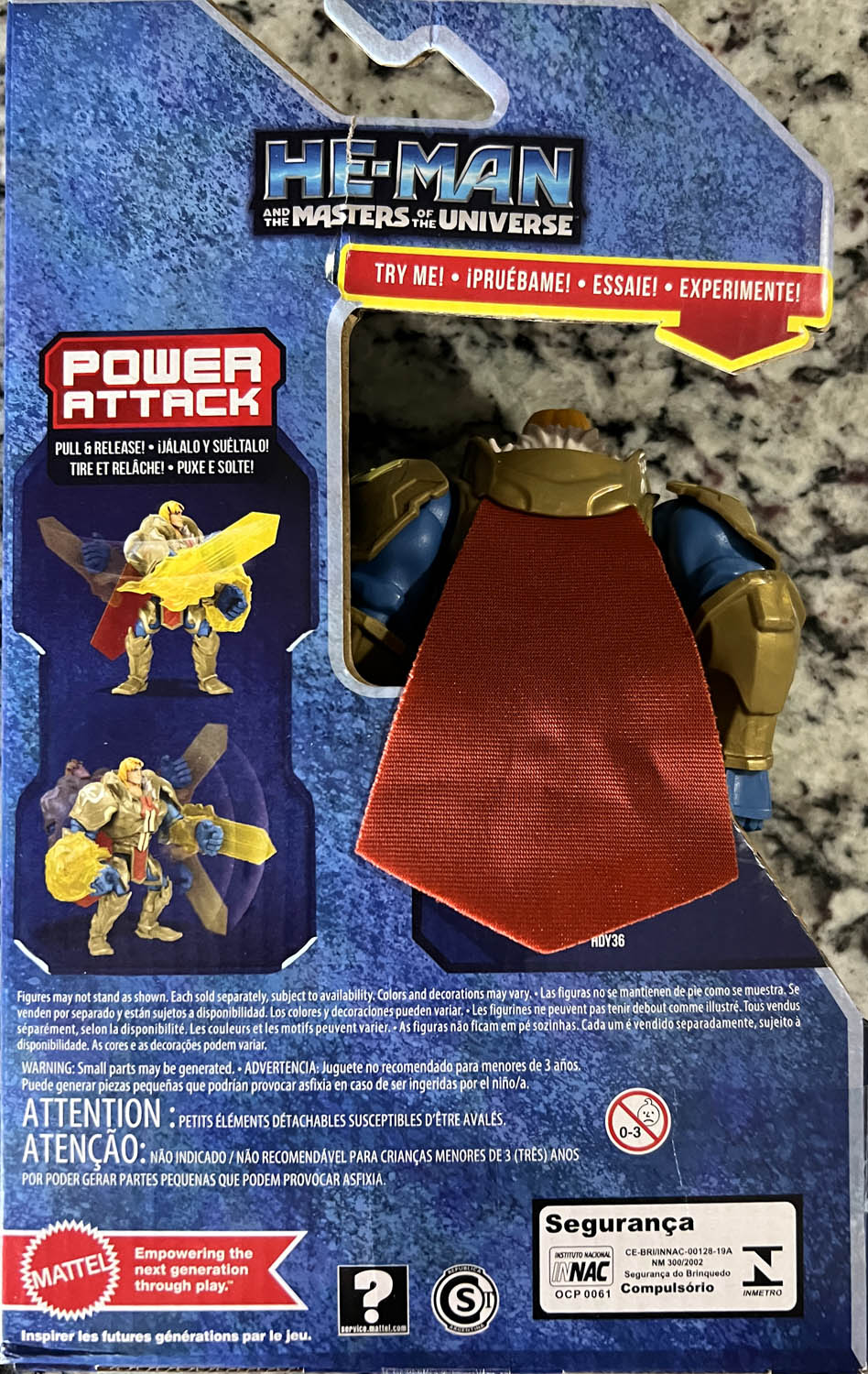He-Man Deluxe (Power Attack) - Mattel (He-man And The Masters Of The Universe) action figure collectible - Main Image 2
