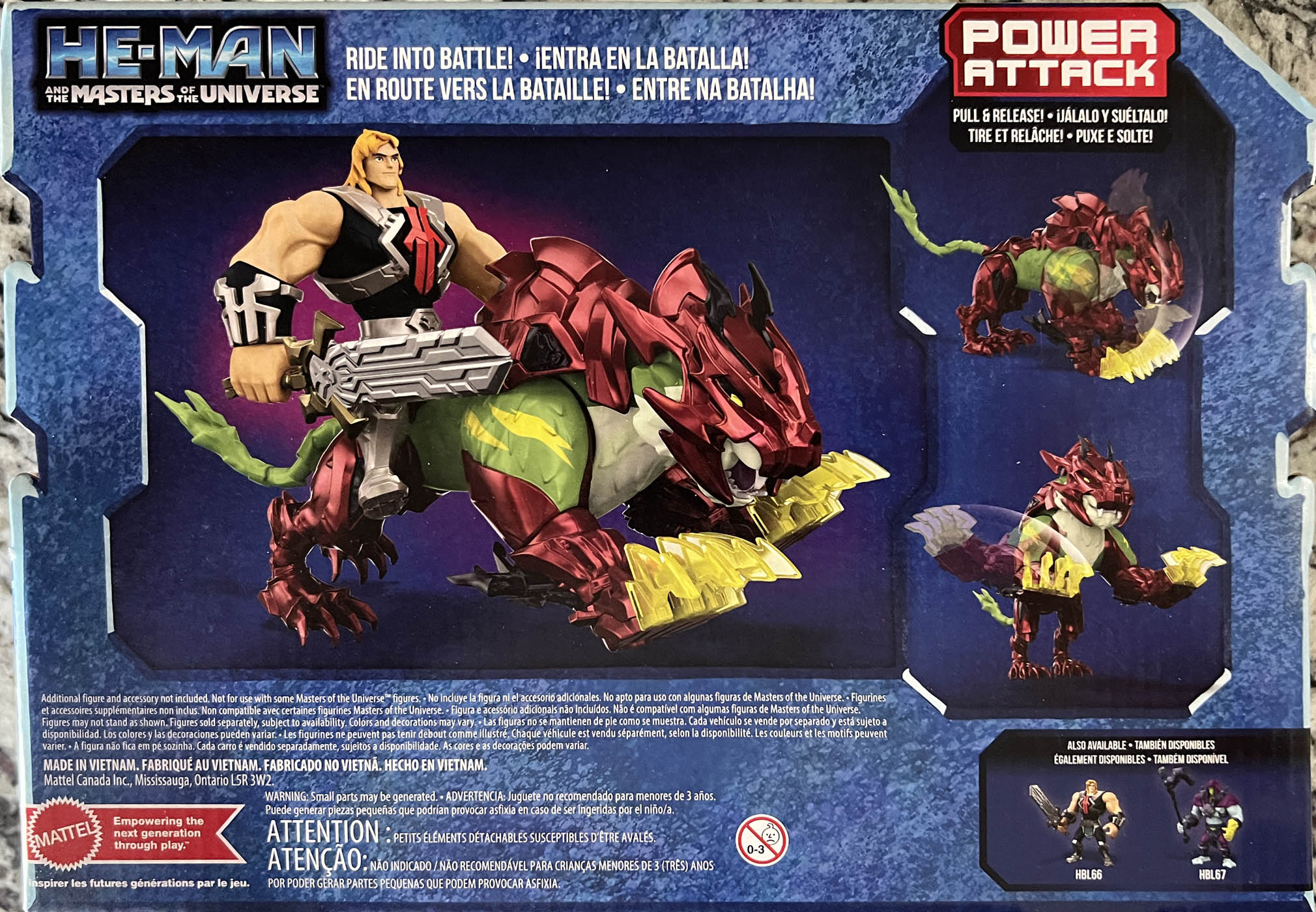 Battle Cat (Power Attack) - Mattel (He-man And The Masters Of The Universe) action figure collectible - Main Image 2