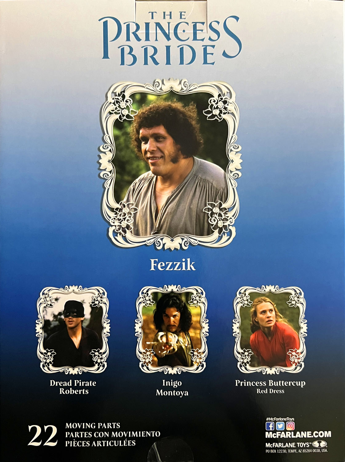 Princess Bride - Fezzik (w Rock & Peanut) - McFarlane Toys (The Princess Bride) action figure collectible - Main Image 2