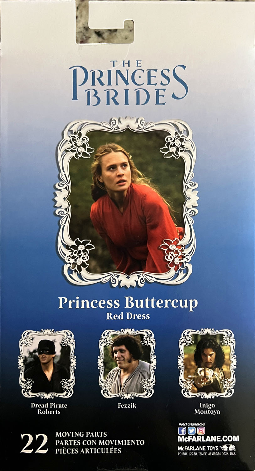 Princess Bride - Princess Buttercup (Red Dress) - McFarlane Toys (The Princess Bride) action figure collectible - Main Image 2