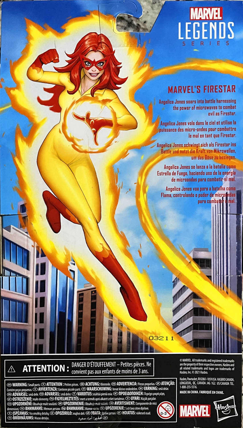 Firestar - Hasbro (Marvel Legends) action figure collectible - Main Image 2