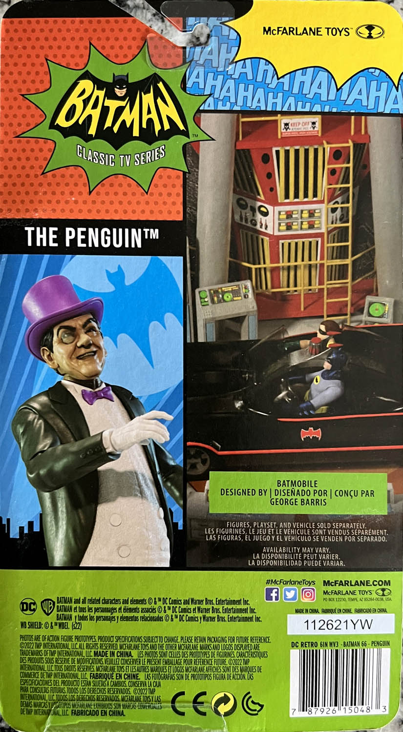 Penguin - McFarlane Toys (Batman Classic Tv Series) action figure collectible - Main Image 2
