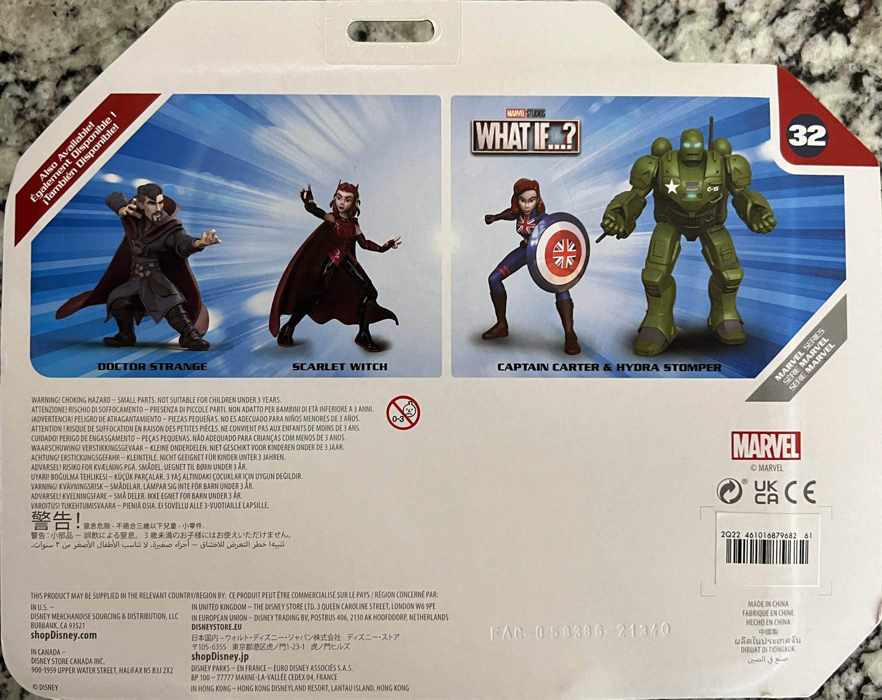 Doctor Strange and Scarlet Witch - Disney Store (Marvel ToyBox) action figure collectible - Main Image 2