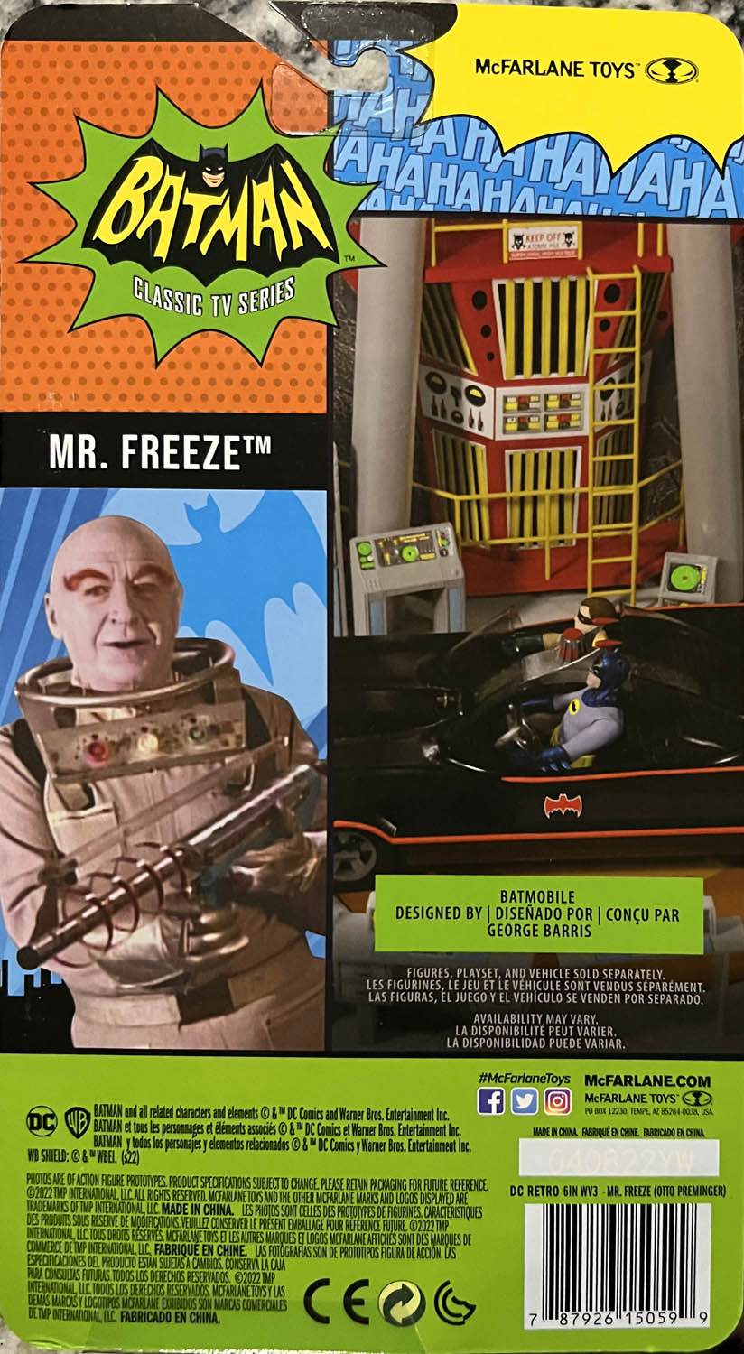 Mr. Freeze - McFarlane Toys (Batman Classic Tv Series) action figure collectible - Main Image 2