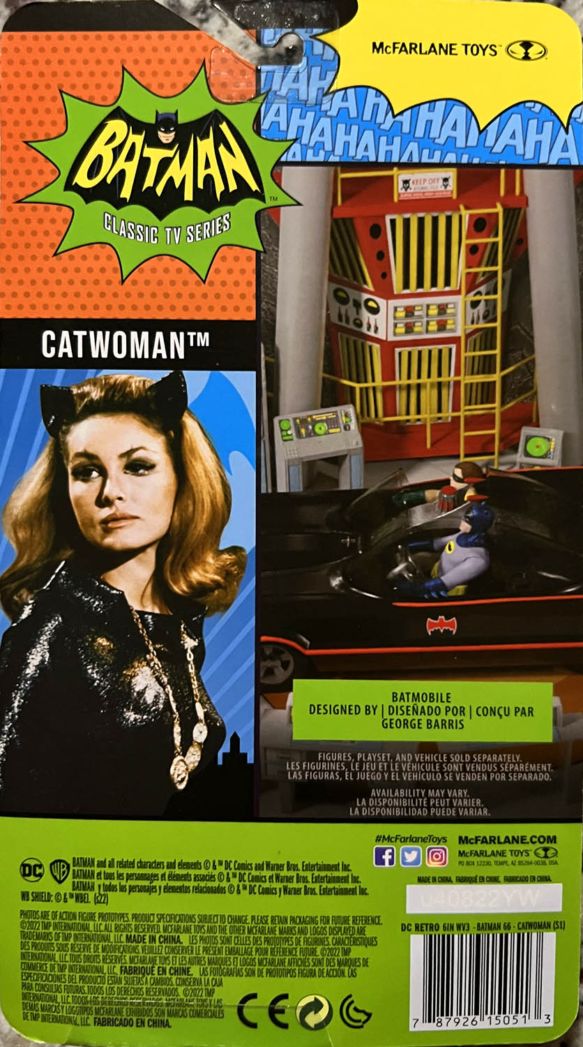 Catwoman - McFarlane Toys (Batman Classic Tv Series) action figure collectible - Main Image 2