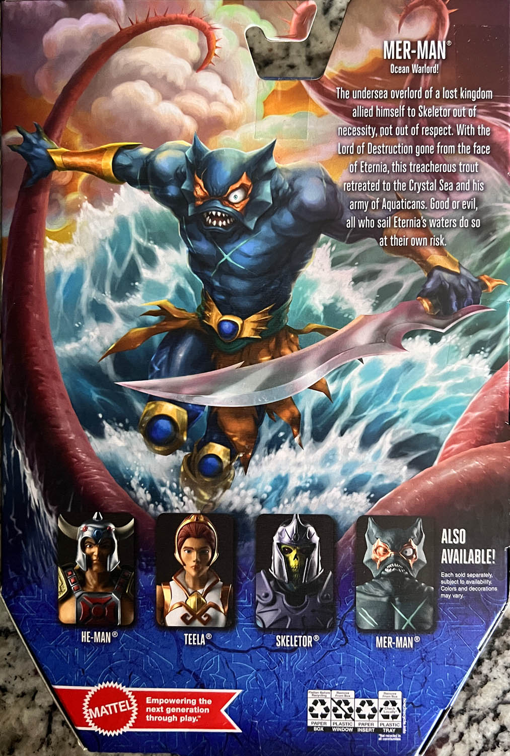 Mer-Man - Mattel (Masters Of The Universe Revelation) action figure collectible - Main Image 2