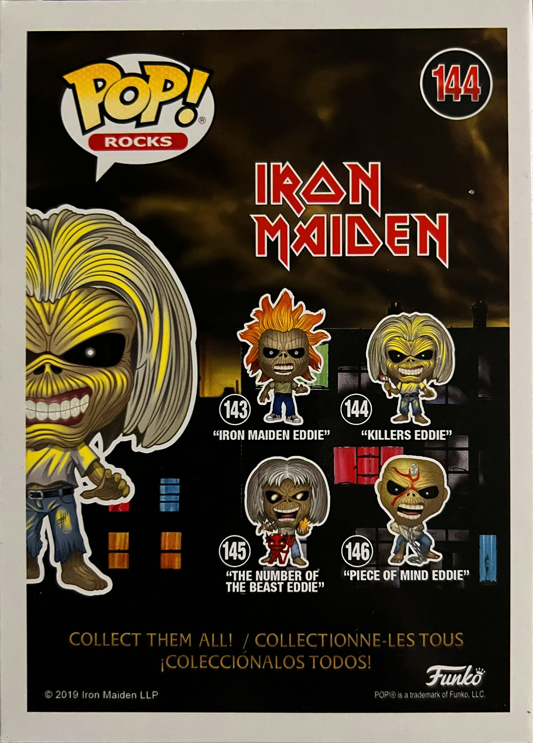 Killers Eddie 144 - Funko (POP! ROCKS) action figure collectible - Main Image 2