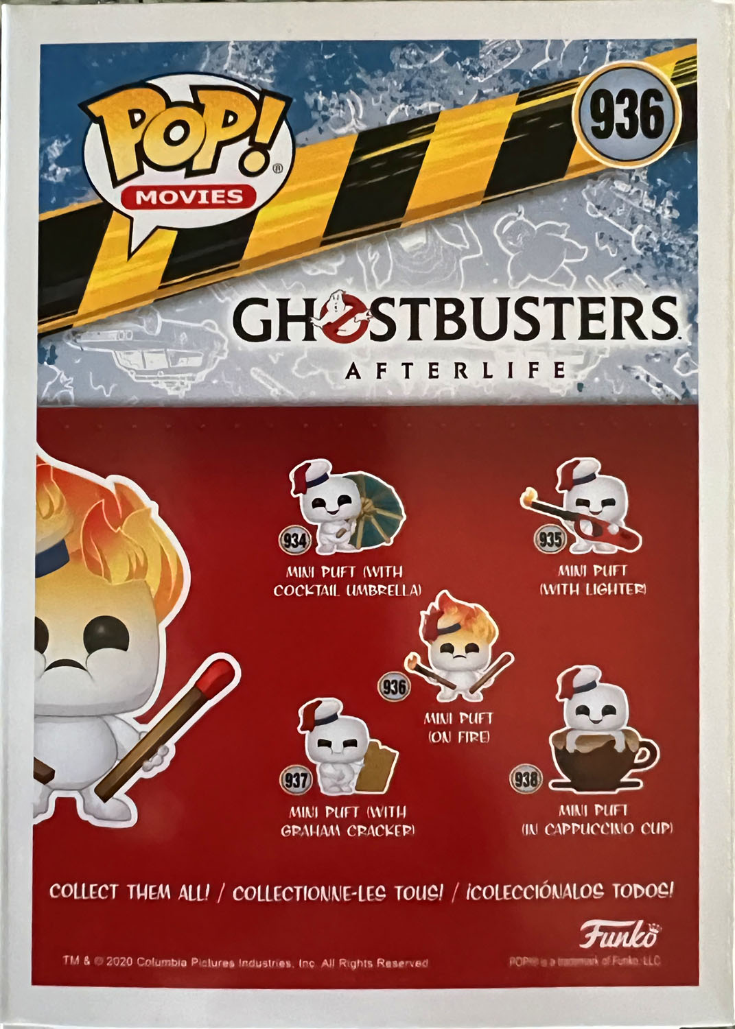 Mini Puft on Fire 936 - Funko (Pop! Movies) action figure collectible - Main Image 2