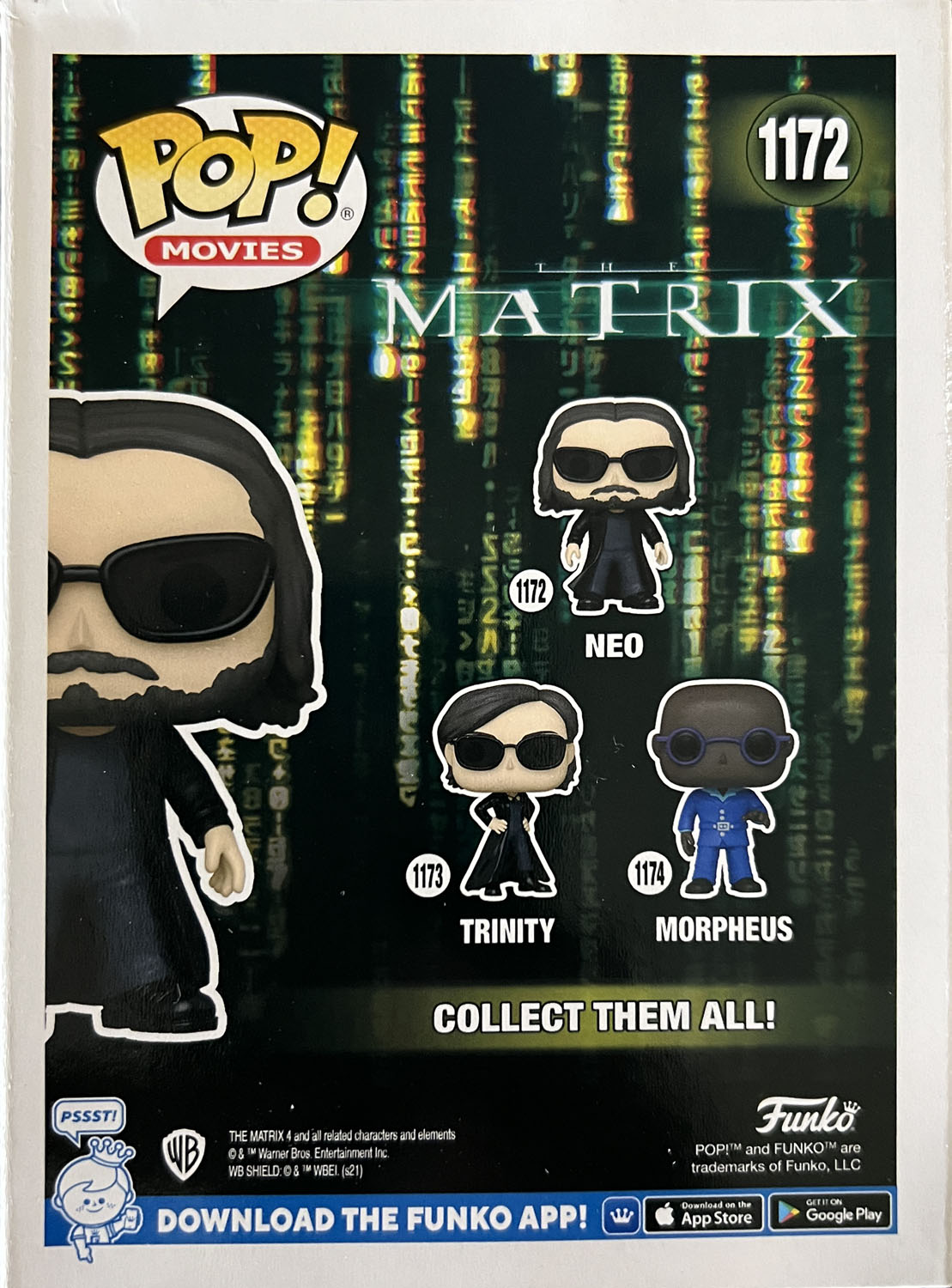 Neo 1172 - Funko (Pop! Movies) action figure collectible - Main Image 2
