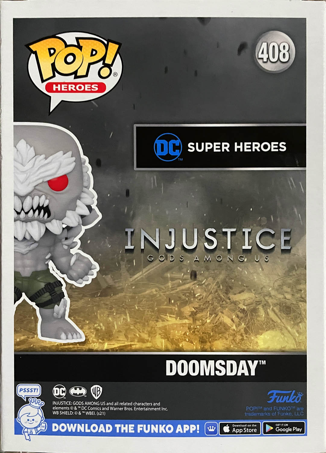 Doomsday 408 - Funko (POP! HEROES) action figure collectible - Main Image 2