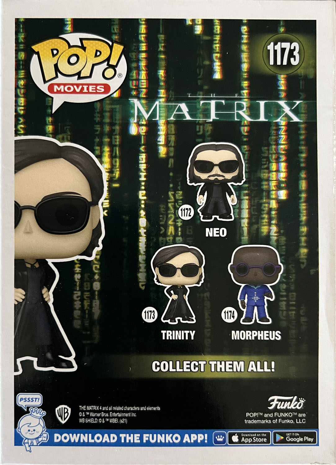 Trinity 1173 - Funko (Pop! Movies) action figure collectible - Main Image 2