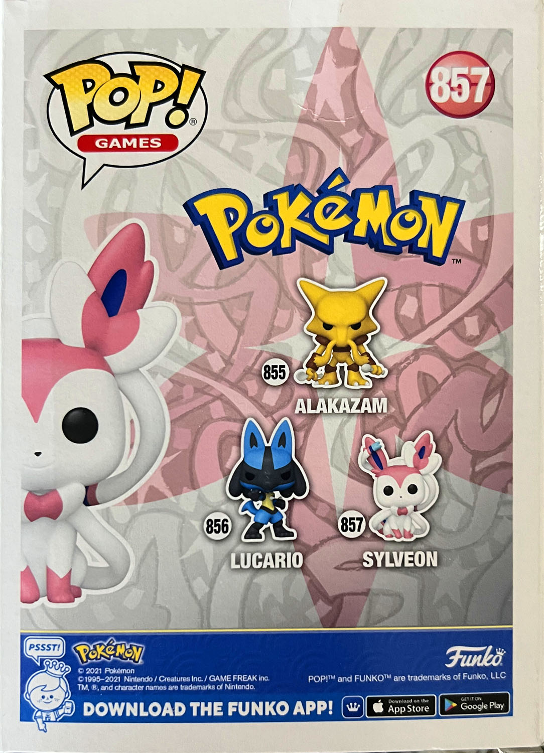 Sylveon 857 - Funko (Pop! Games) action figure collectible - Main Image 2