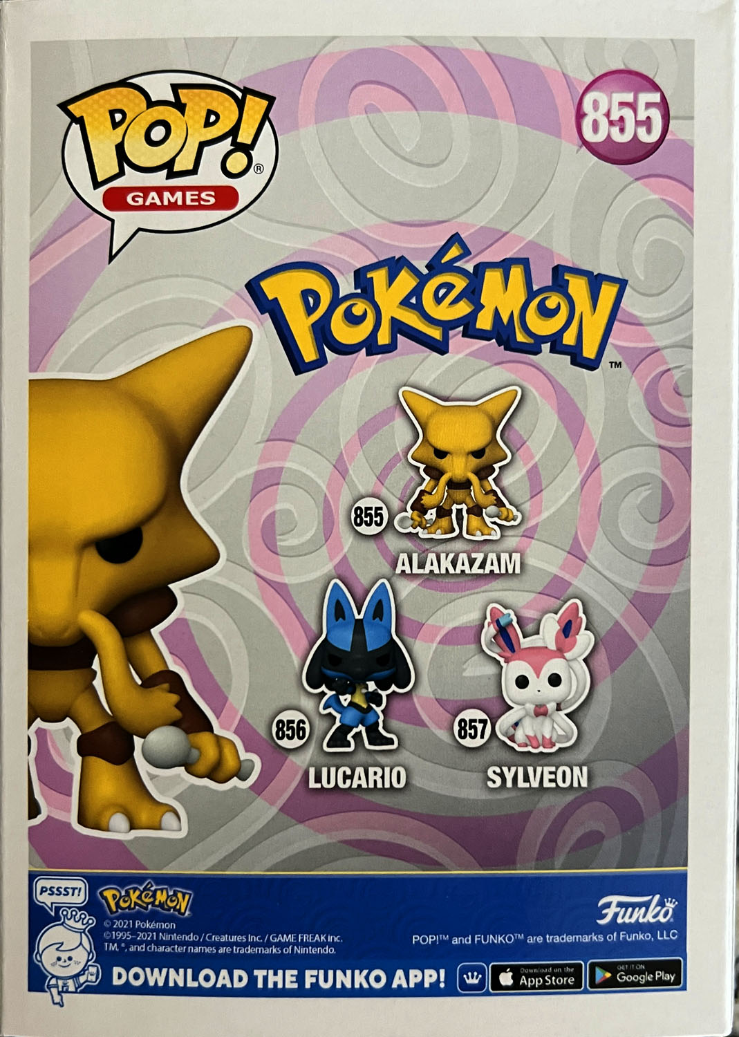 Alakazam 855 - Funko (Pop! Games) action figure collectible - Main Image 2