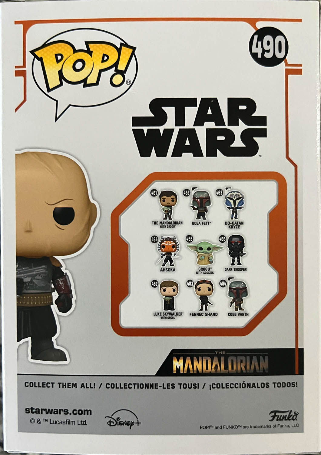 Boba Fett 490 - Funko (Pop! Star Wars) action figure collectible - Main Image 2