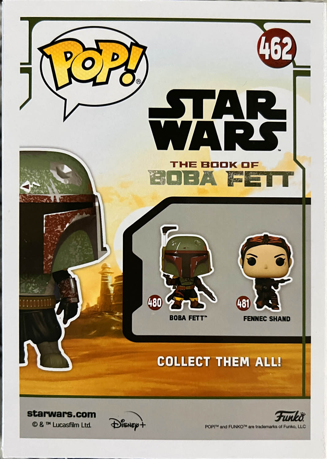 Boba Fett 462 - Funko (Pop! Star Wars) action figure collectible - Main Image 2