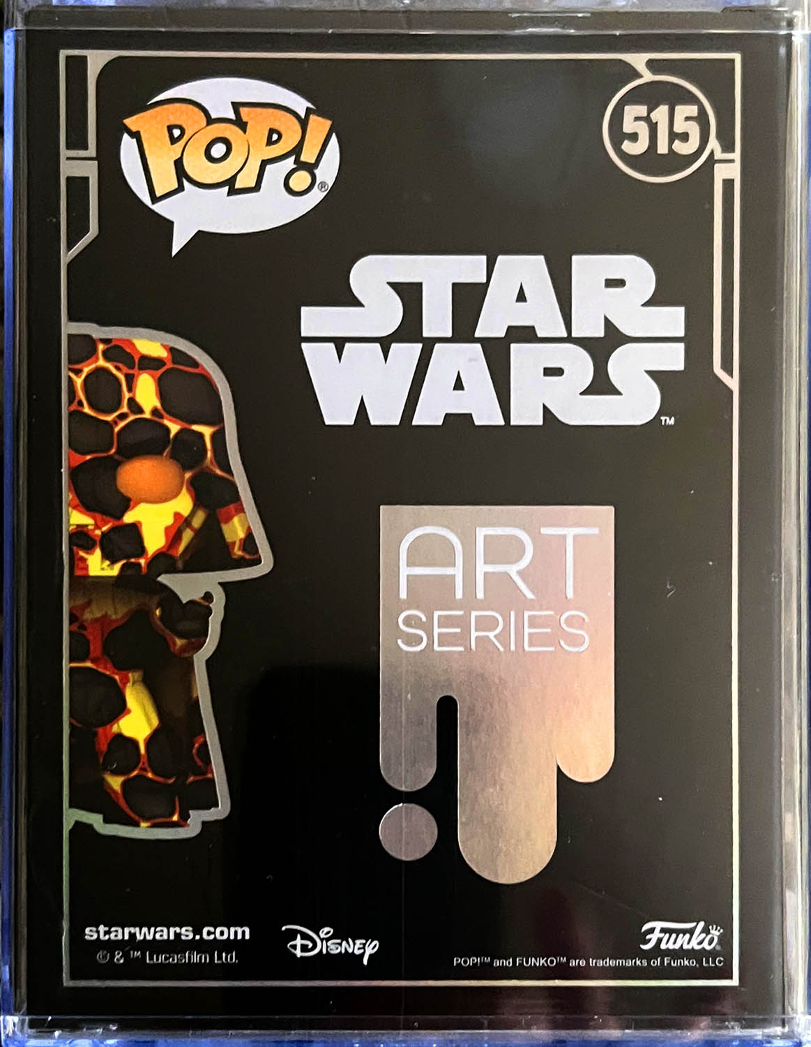 Darth Vader (Mustafar) 515 - Funko (Pop! Star Wars) action figure collectible - Main Image 2