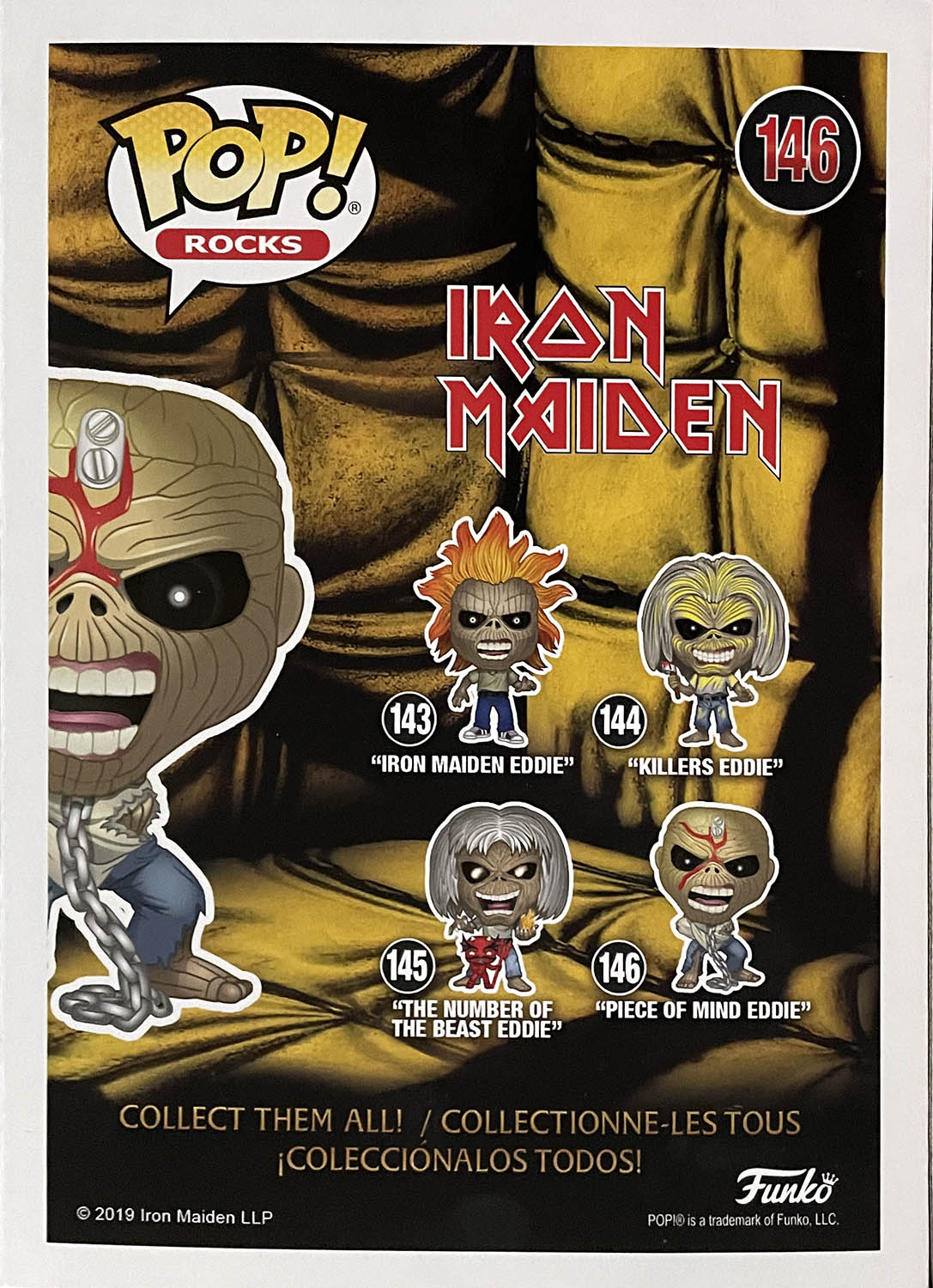 Eddie 146 - Funko (POP! ROCKS) action figure collectible - Main Image 2