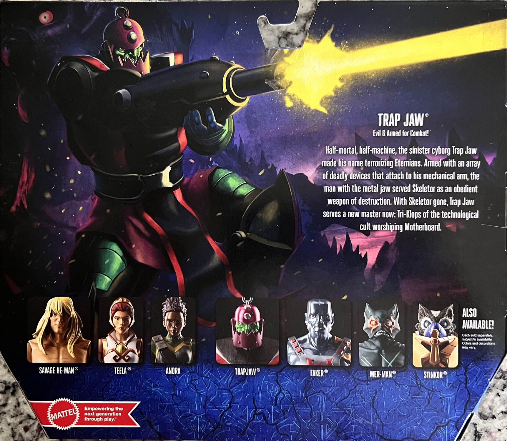 Trap Jaw - Mattel (Masters Of The Universe Revelation) action figure collectible - Main Image 2