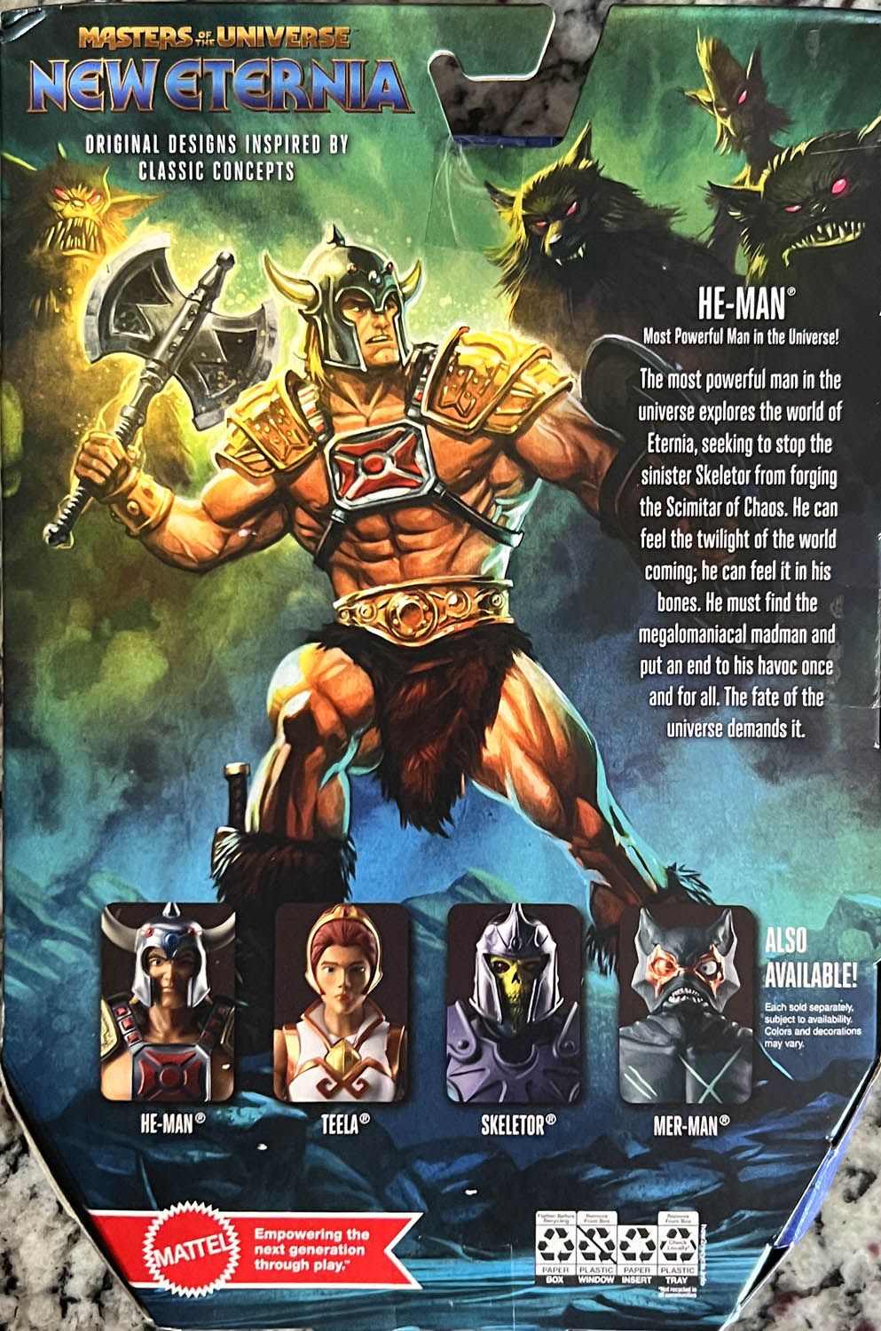 Viking He-Man (New Eternia) - Mattel (Masters of the Universe: Masterverse) action figure collectible - Main Image 2