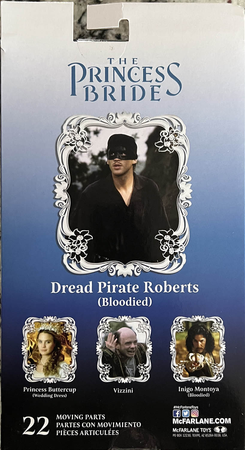 Dread Pirate Roberts (Bloodied and No-Mask) - McFarlane Toys (Princess Bride) action figure collectible - Main Image 2