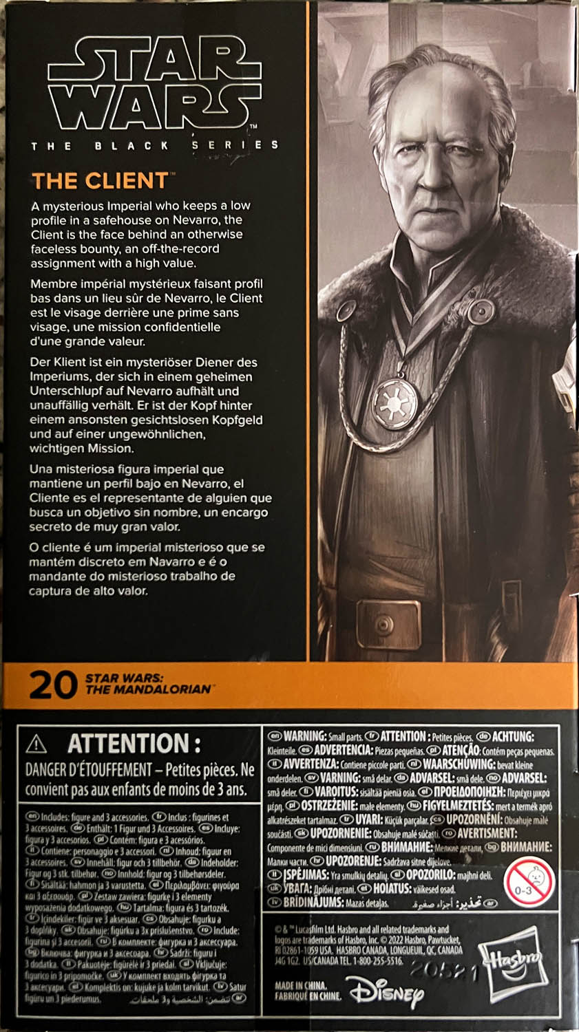 The Client - Hasbro (Star Wars - The Mandalorian) action figure collectible - Main Image 2