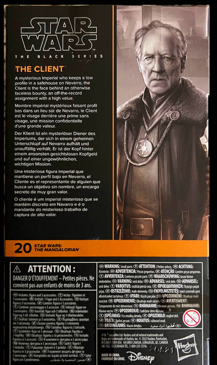 The Client - Hasbro (Star Wars - The Mandalorian) action figure collectible - Main Image 3