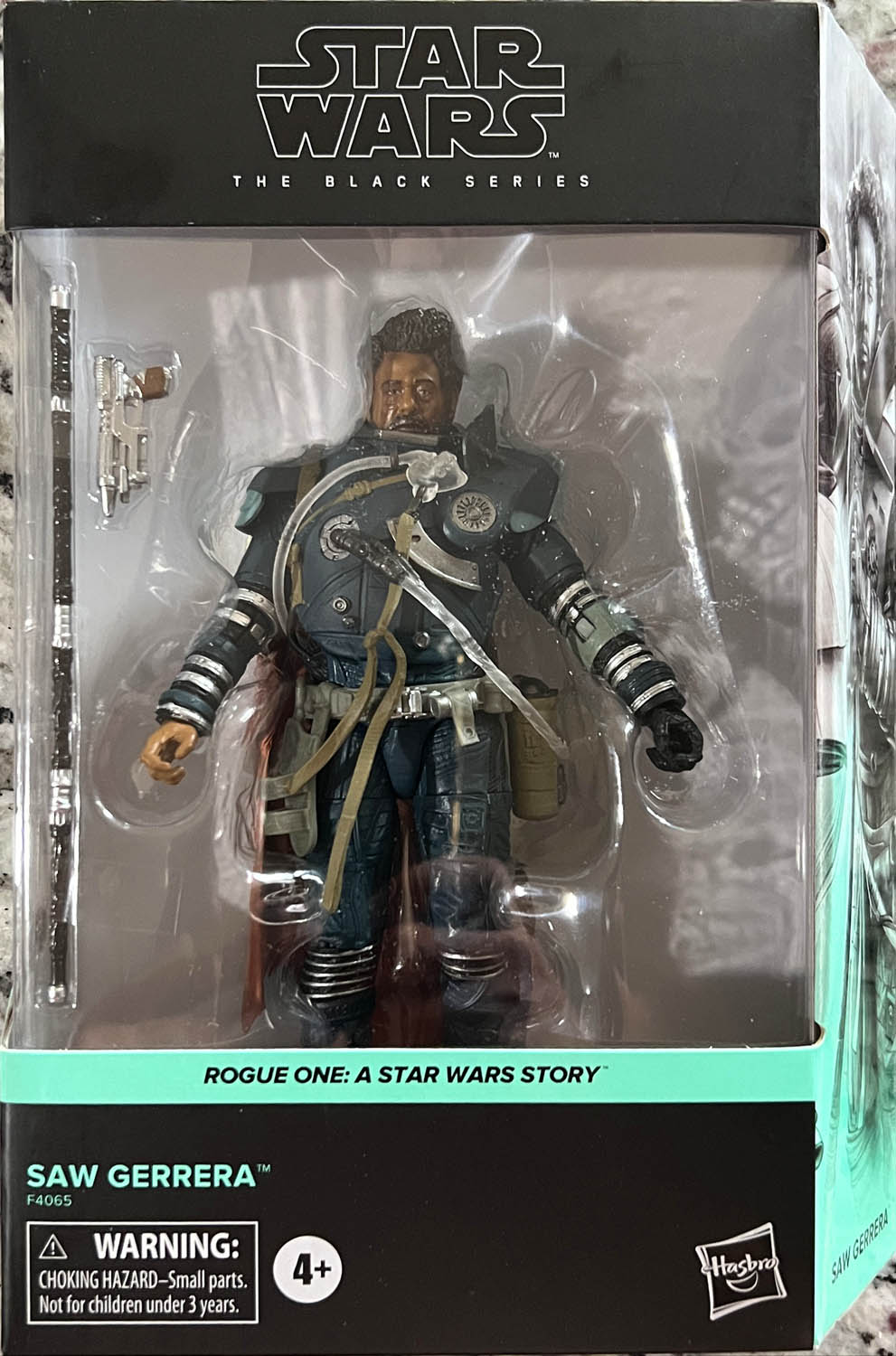 Star Wars: Saw Gerrera - Disney/Hasbro (Star Wars Black Series Deluxe Series) action figure collectible - Main Image 1