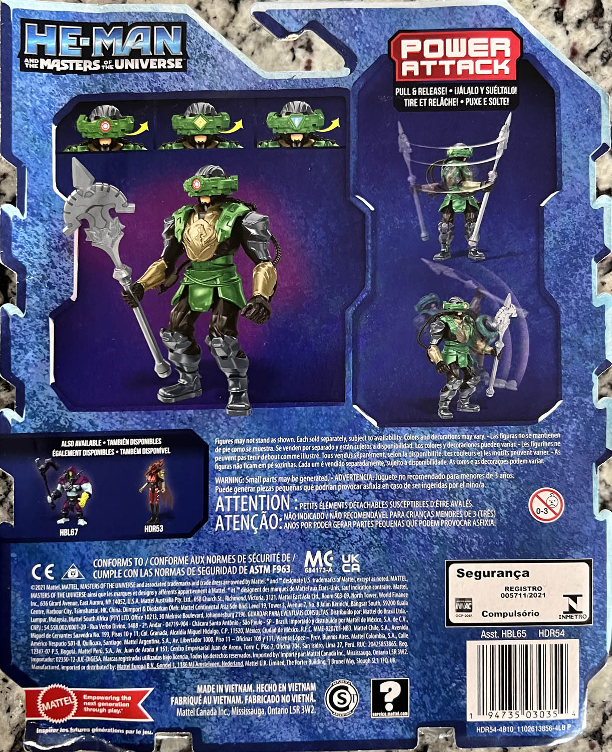 Tri-Clops (Power Attack) - Mattel (He-man And The Masters Of The Universe) action figure collectible - Main Image 2