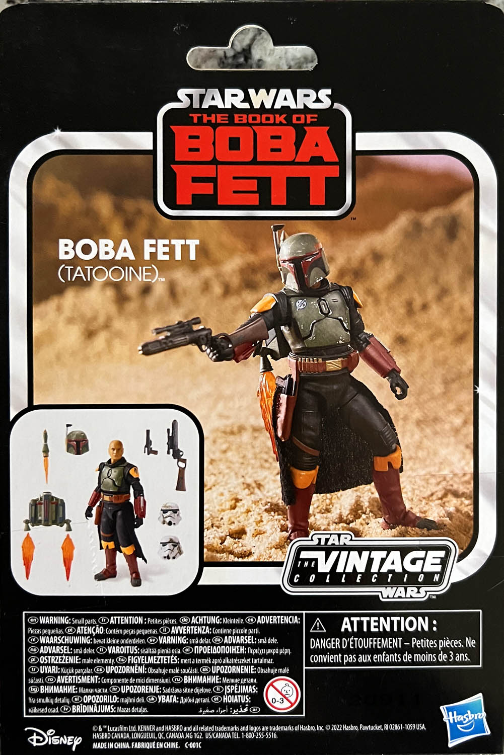 Boba Fett (Tatooine) - Kenner/Hasbro (Star Wars The Vintage Collection) action figure collectible - Main Image 2