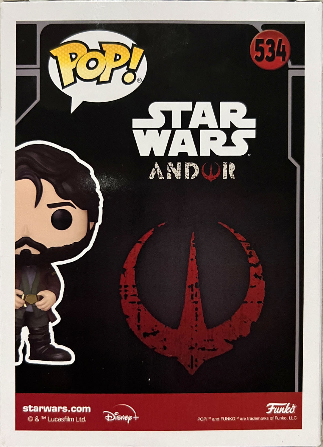 Cassian Andor 534 - Funko (Pop! Star Wars) action figure collectible - Main Image 2